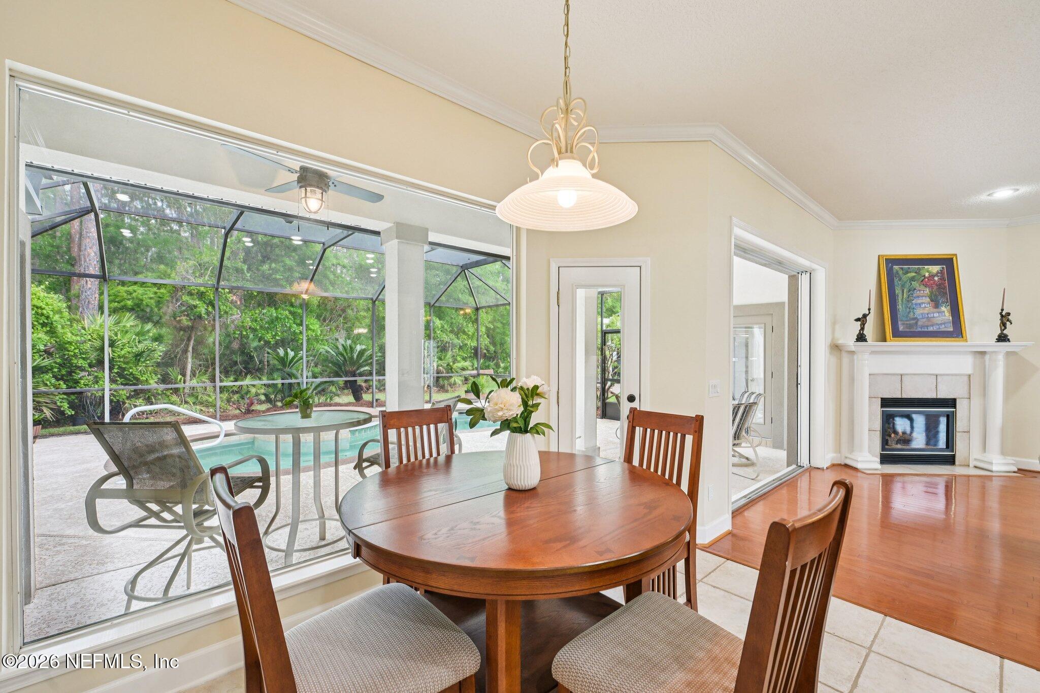 1801 Wards Landing Court Fleming Island, FL 32003 - Photo 16 of 60 Breakfast Nook with a view