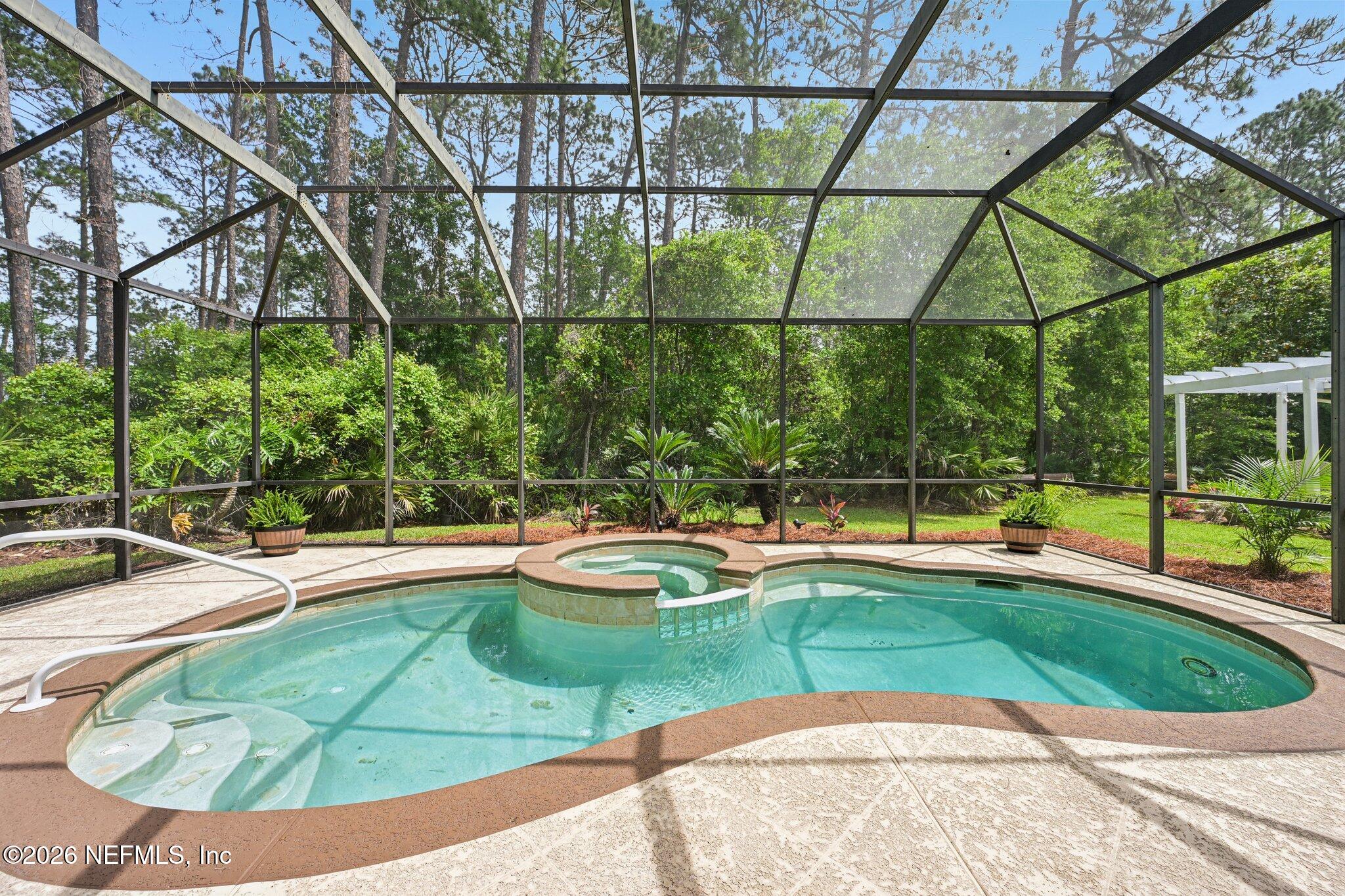 1801 Wards Landing Court Fleming Island, FL 32003 - Photo 8 of 60 Pool and wooded preserve