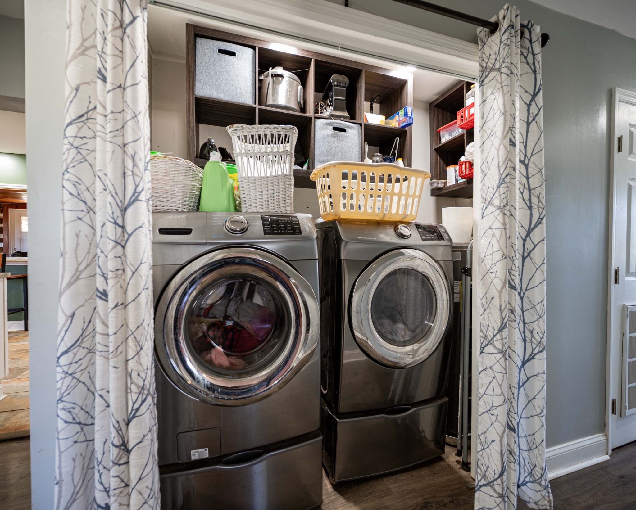 9202 Link Road Christiana, TN 37037 - Photo 27 of 37 a utility room with dryer and washer