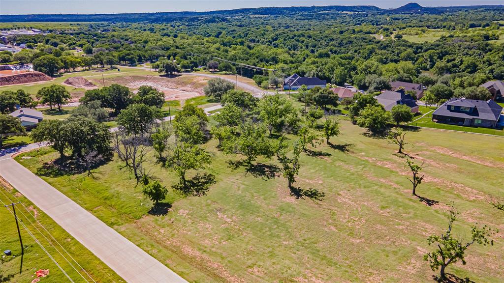8433 West Landings Road Granbury, TX 76049 - Photo 19 of 24 a view of a yard with an outdoor seating