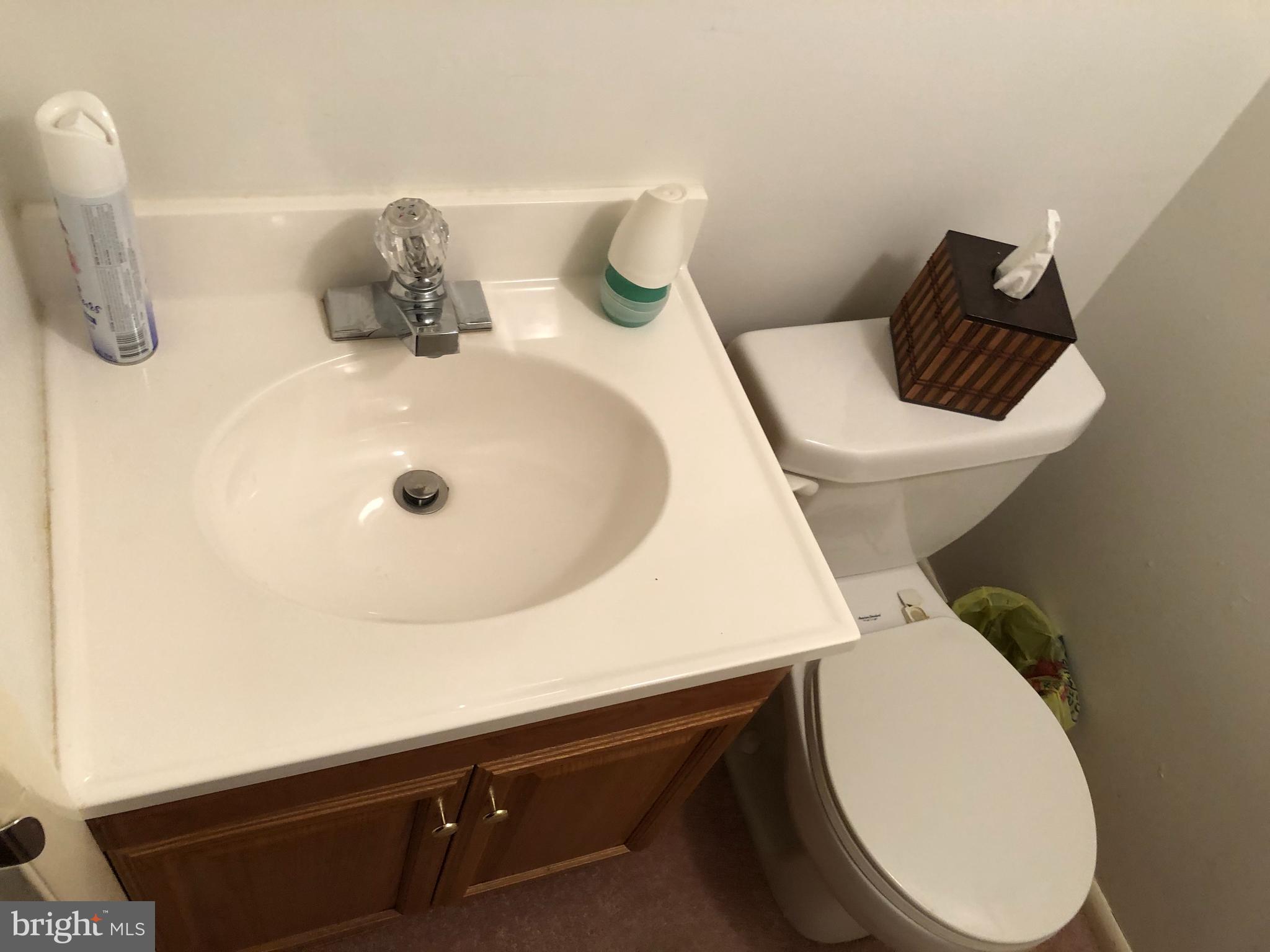 1170 Morefield Road Philadelphia, PA 19115 - Photo 22 of 50 Lower Level Powder Room w/vanity sink