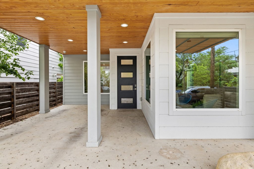 2602 East 13th Street Austin, TX 78702 - Photo 4 of 27 Dedicated parking with beautiful entrance