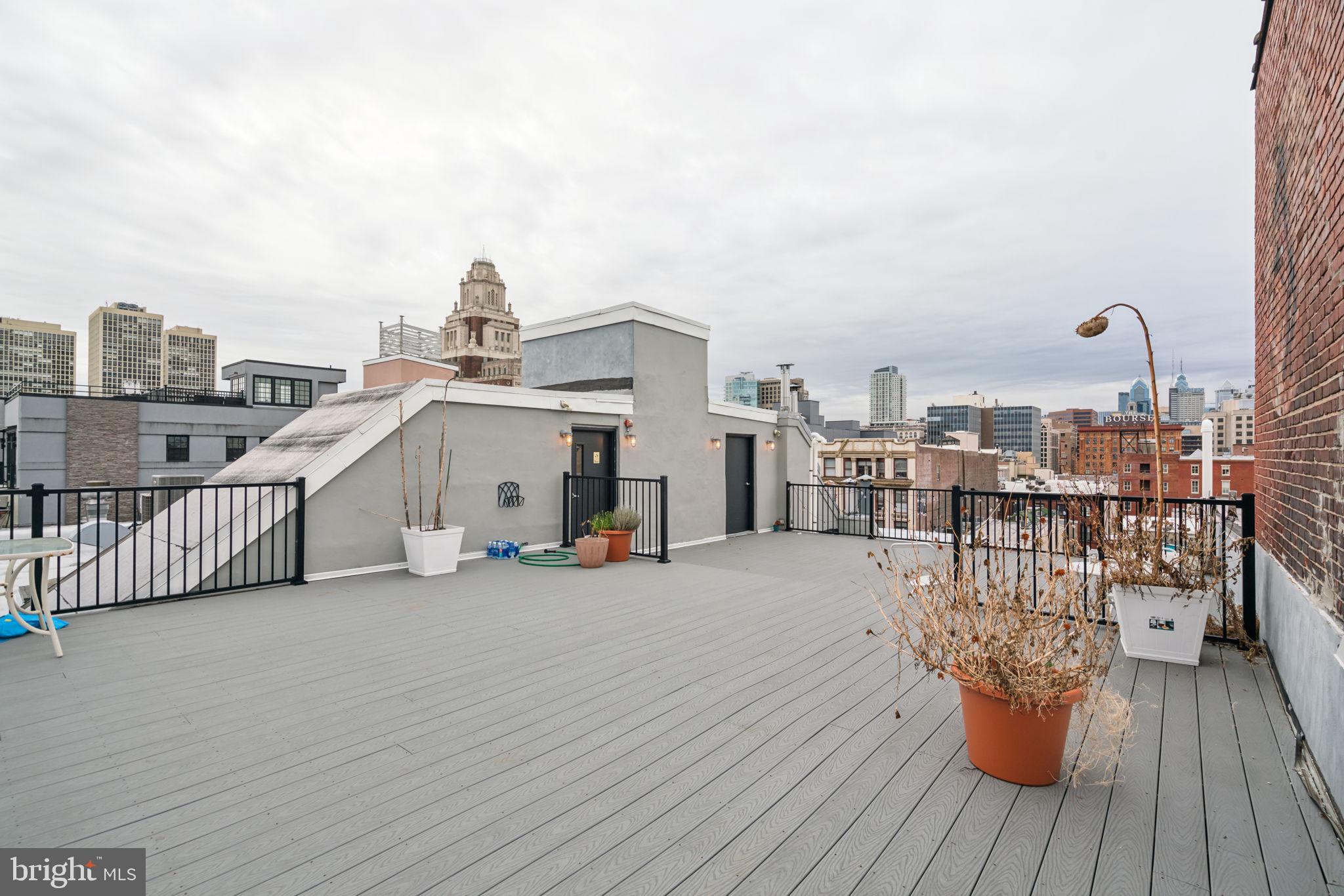 12 Letitia Street, Unit 201 Philadelphia, PA 19106 - Photo 26 of 30 a view of roof deck with patio