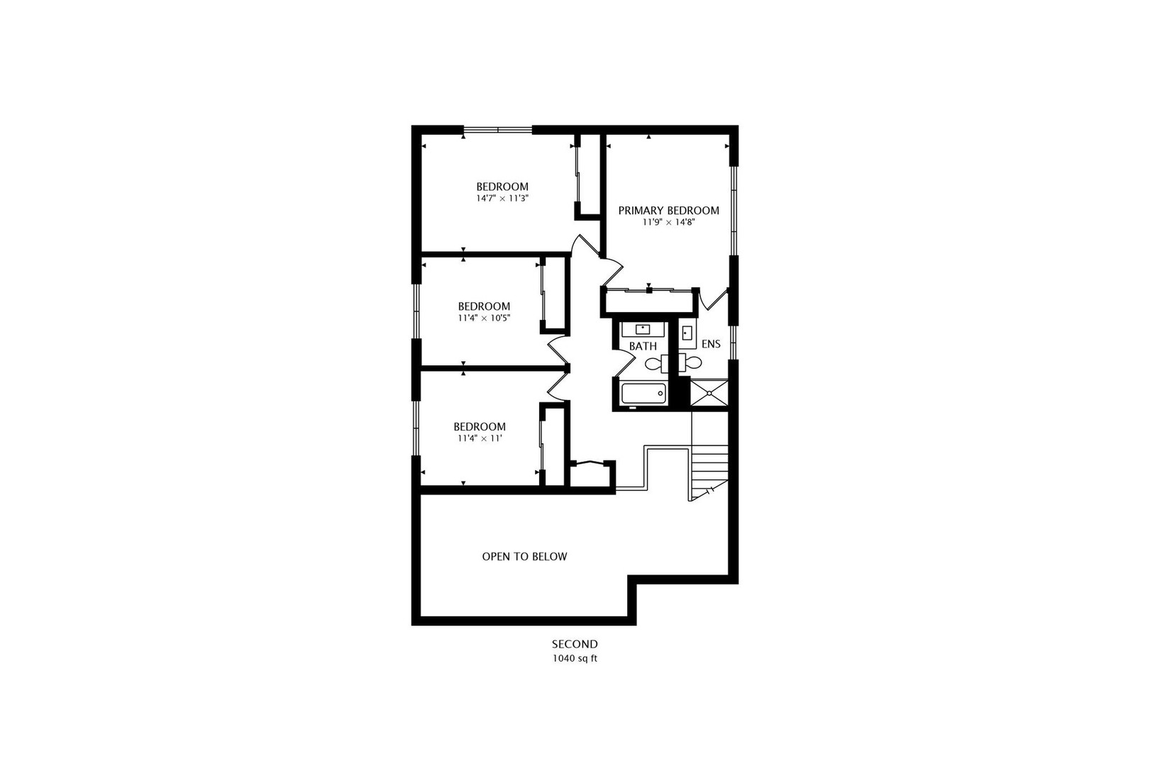 1835 Smith Road Northbrook, IL 60062 - Photo 54 of 54 a picture of a floor plan