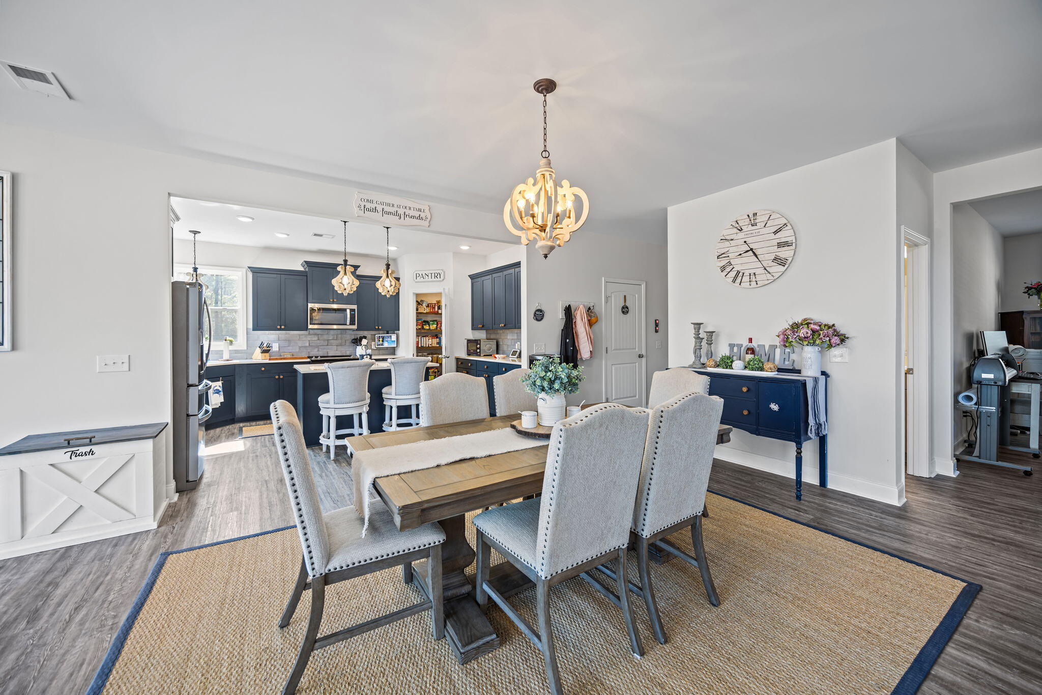 4802 Walking Horse Road Meggett, SC 29449 - Photo 8 of 37 Dining Area view to Living Room