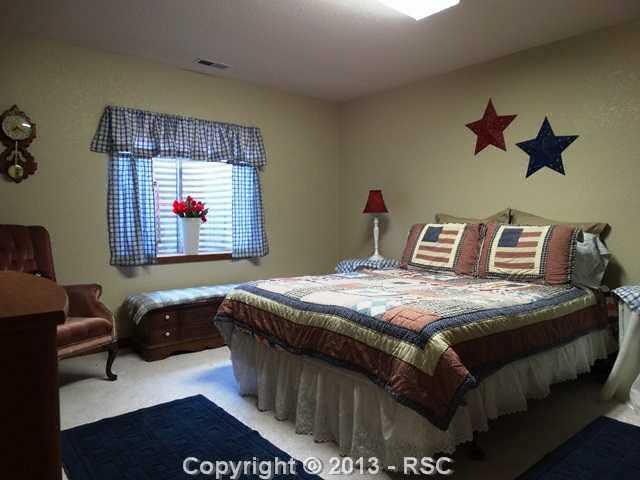 9065 Rutledge Drive Colorado Springs, CO 80920 - Photo 22 of 25 Basement level bedroom.