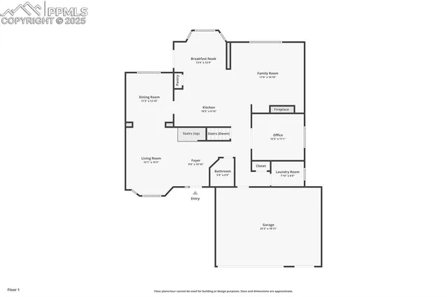 a picture of floor plan