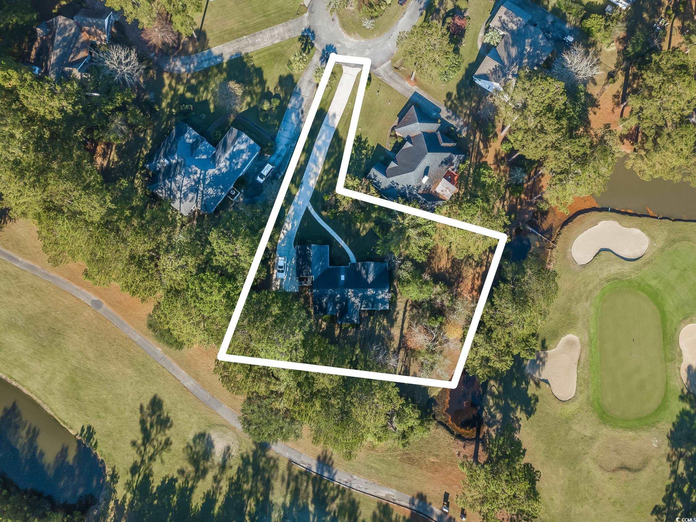 263 King George Lane Georgetown, SC 29440 - Photo 32 of 40 Bird's eye view