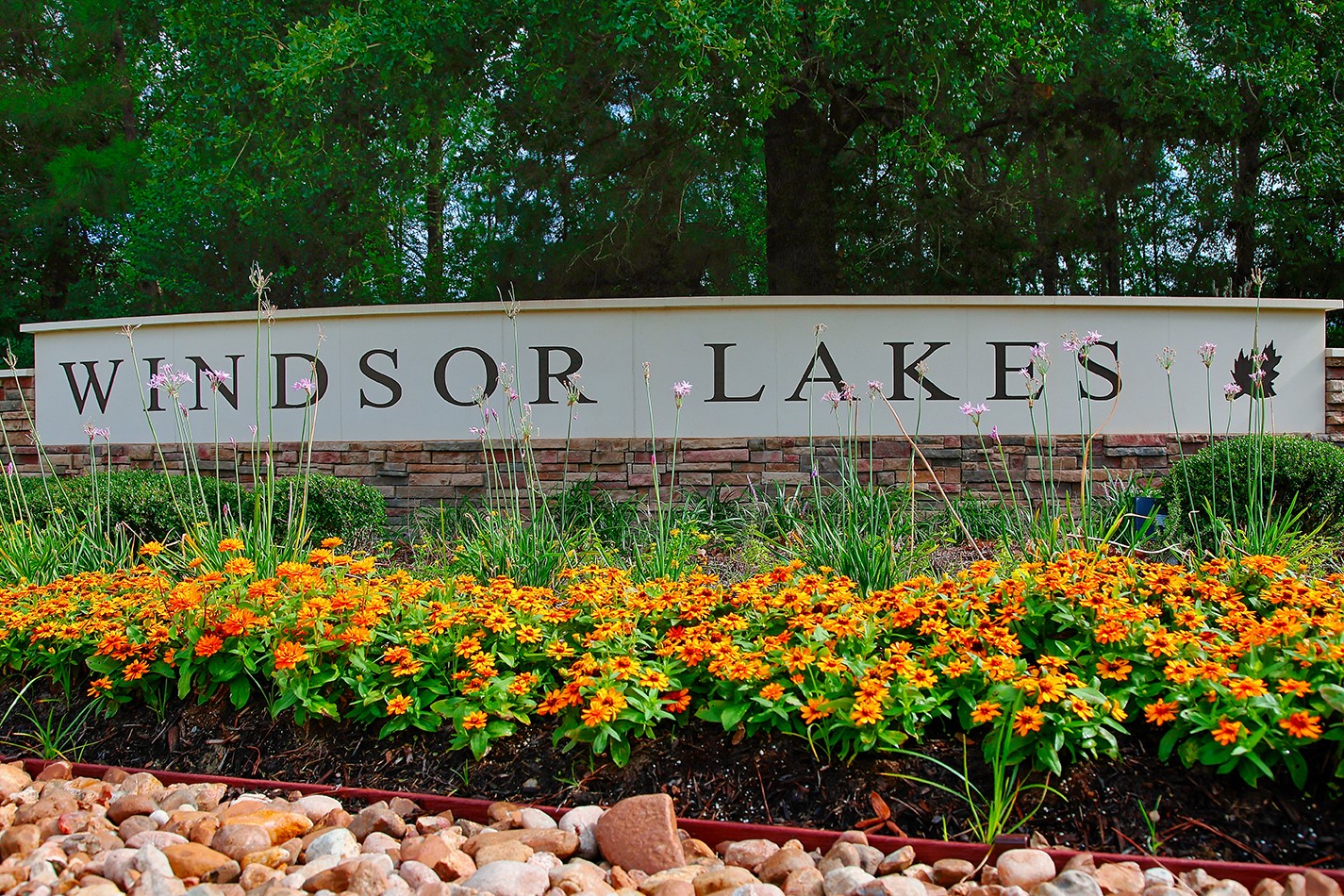 7 Sovereign Way Conroe, TX 77384 - Photo 38 of 47 a view of sign board with plants