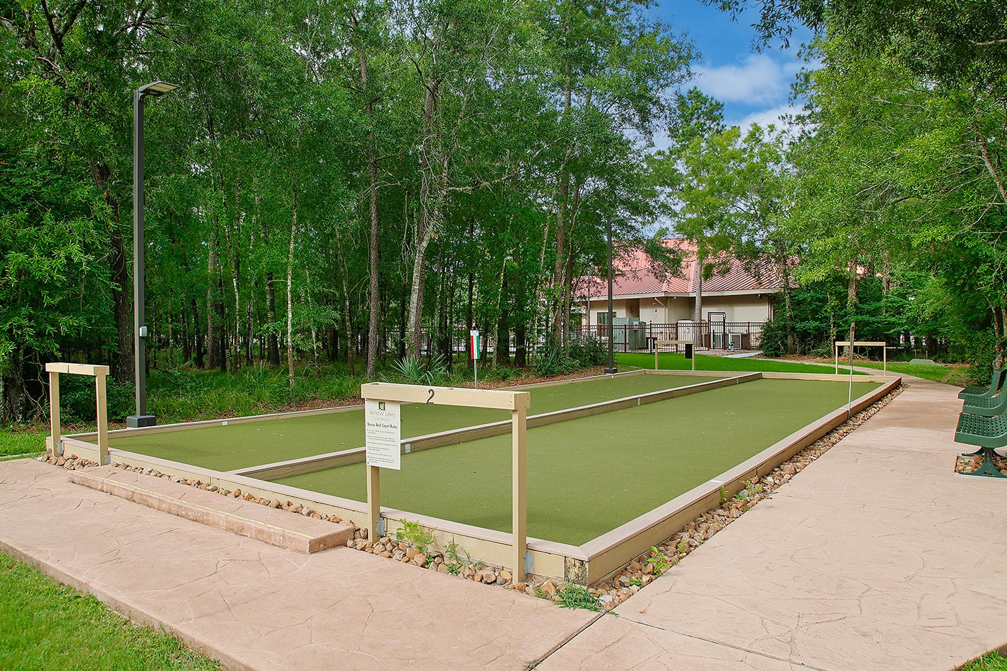 7 Sovereign Way Conroe, TX 77384 - Photo 46 of 47 a view of a tennis court