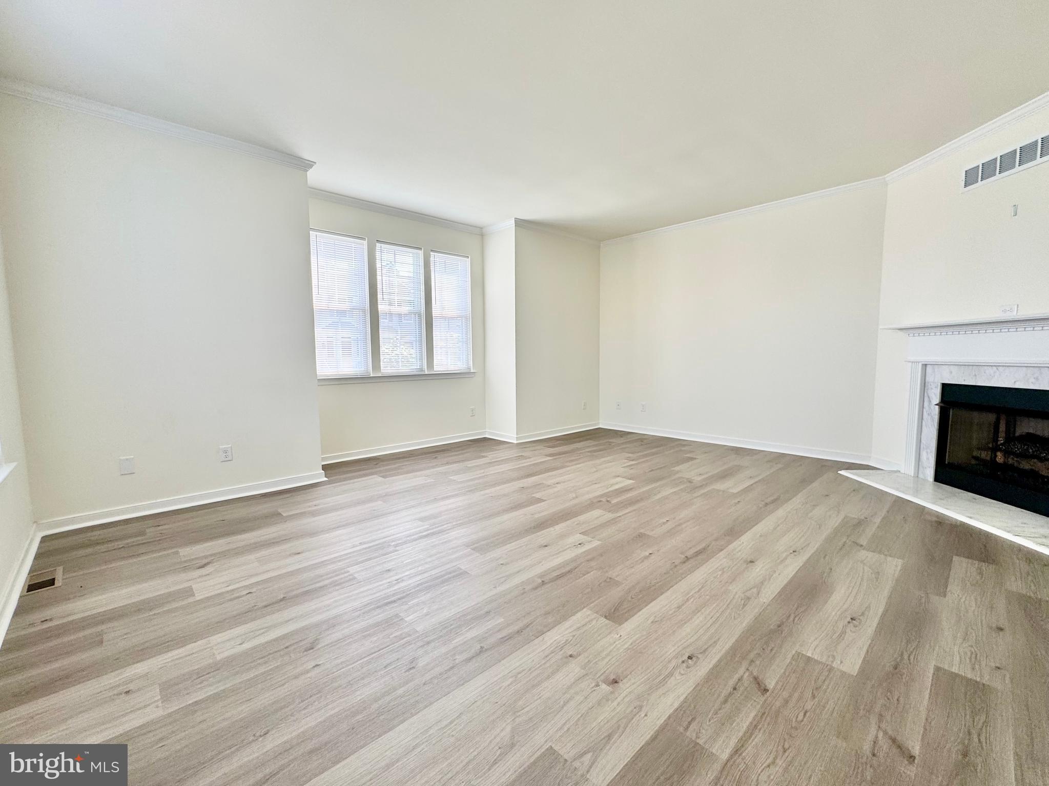 656 Venue Drive Dover, DE 19901 - Photo 7 of 29 a view of empty room with wooden floor and fireplace