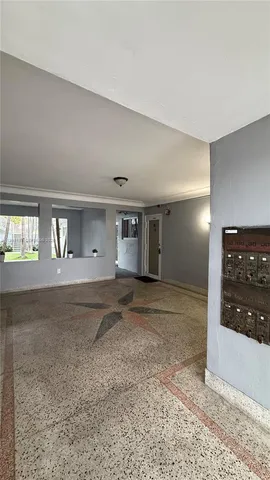 a view of empty room