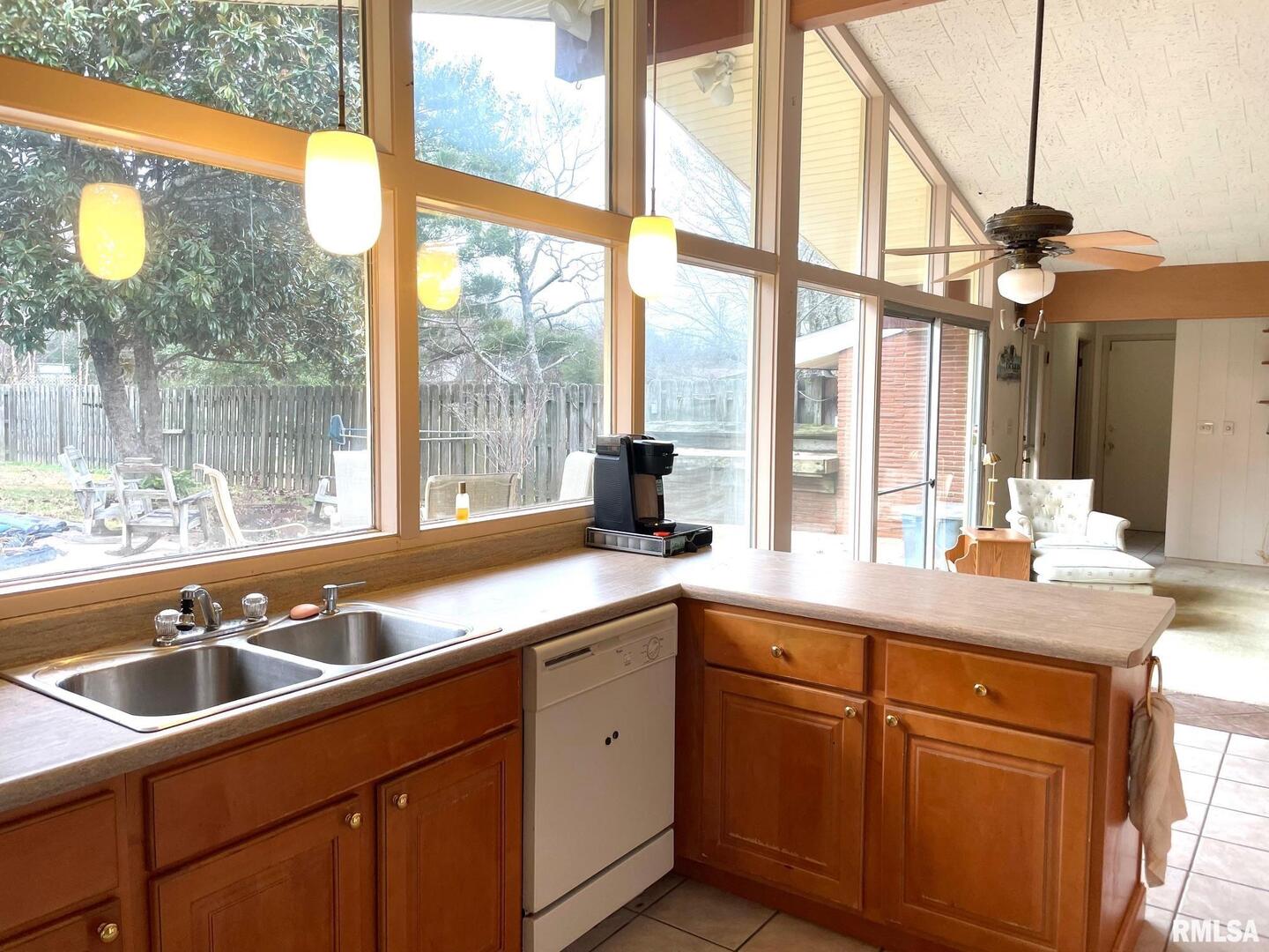 7 Pinewood Drive Carbondale, IL 62901 - Photo 7 of 20 a kitchen with a sink and large window