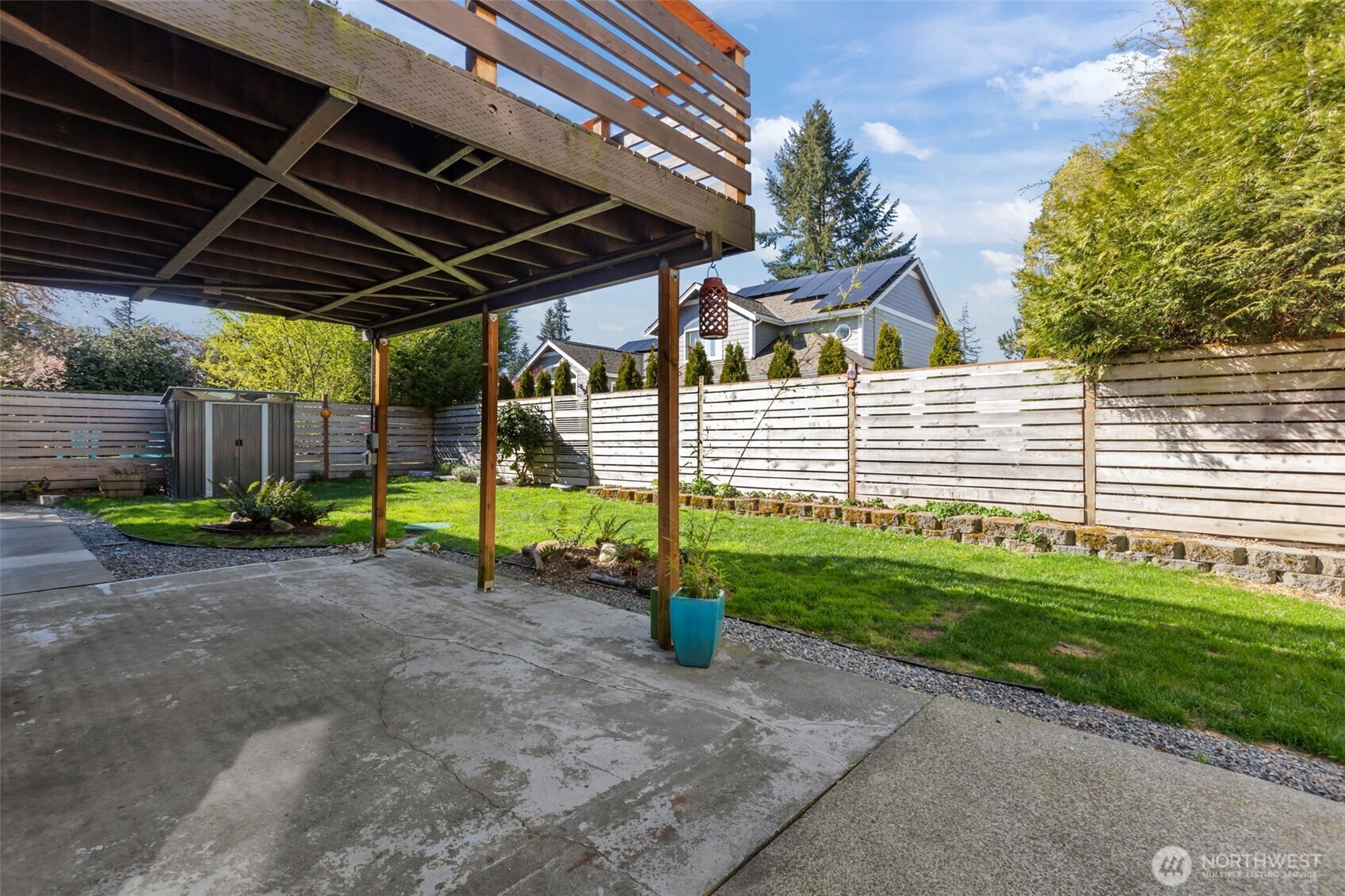 215 Hubbard Road Lynnwood, WA 98036 - Photo 31 of 40 a view of a backyard