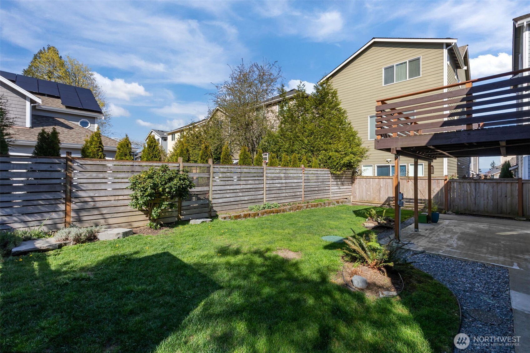 215 Hubbard Road Lynnwood, WA 98036 - Photo 34 of 40 a view of a house with a backyard