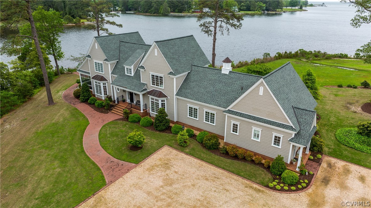 1571 Pine Hall Road Mathews, VA 23109 - Photo 42 of 48 an aerial view of a house