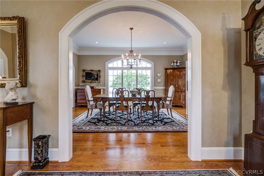 1571 Pine Hall Road Mathews, VA 23109 - Photo 6 of 48 a view of a living room and dining room