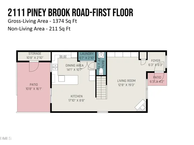$284,900 | 2111 Piney Brook Road, Unit 101, Raleigh, NC 27614