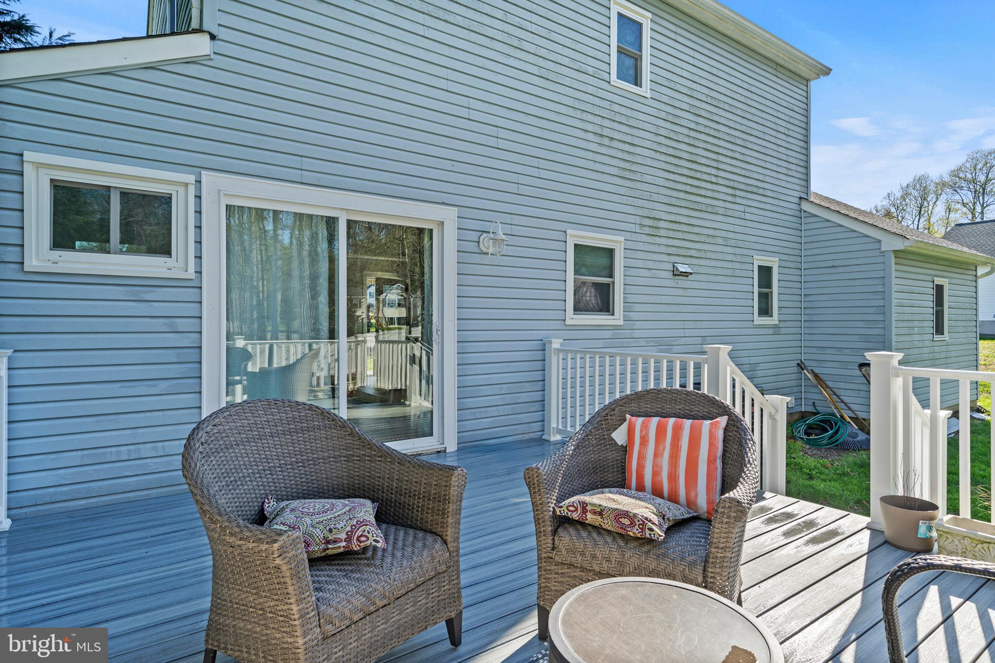 3704 9th Street North Beach, MD 20714 - Photo 24 of 42 a view of a patio in the backyard