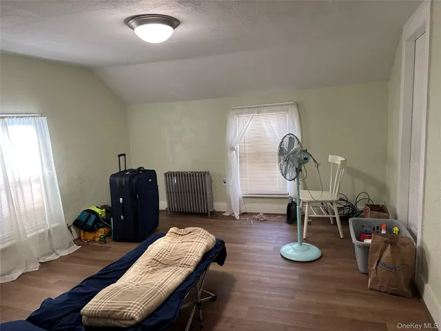 a room with furniture and a window