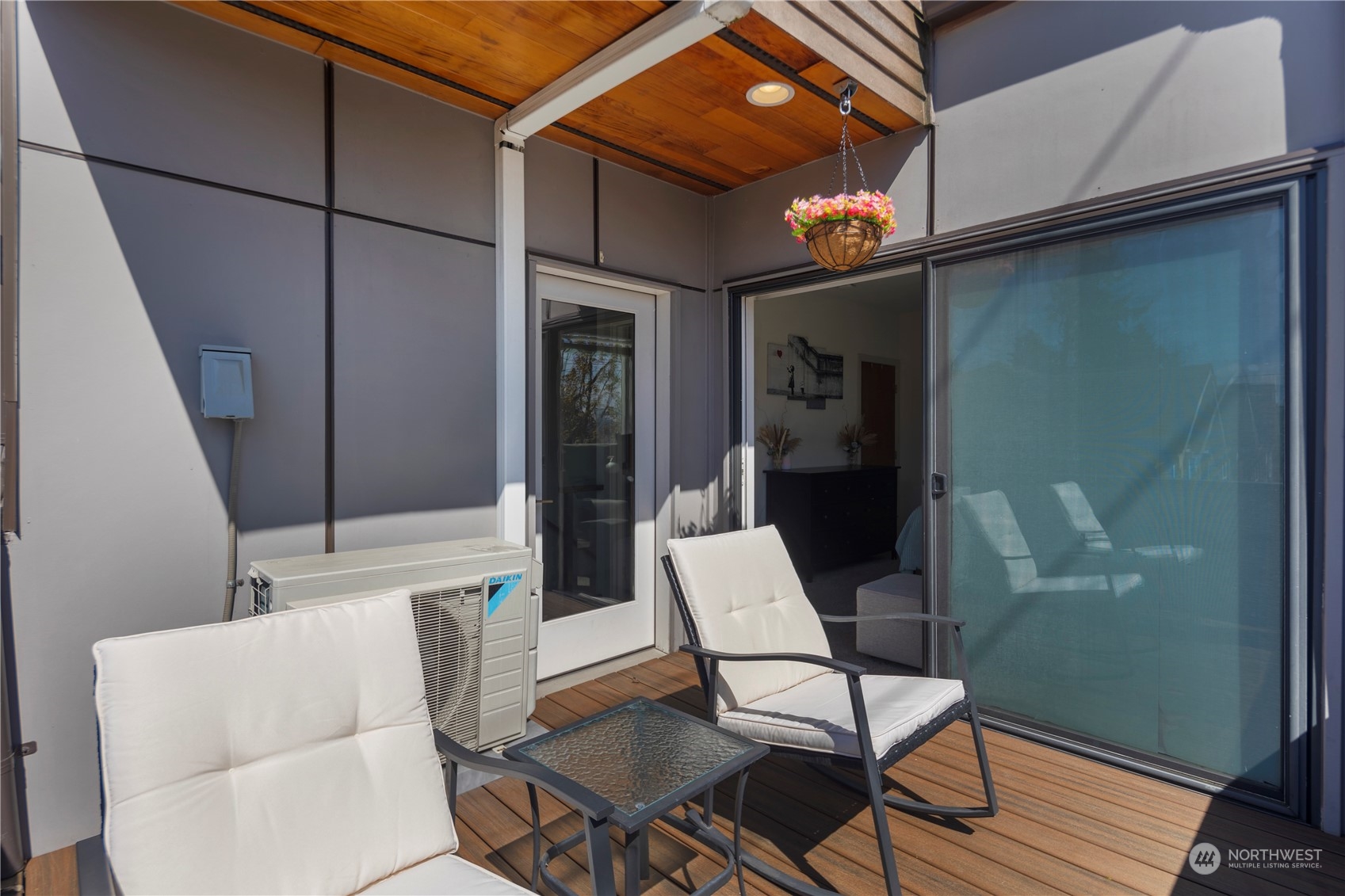 218 North 39th Street Seattle, WA 98103 - Photo 18 of 27 a view of a room with chairs and outdoor