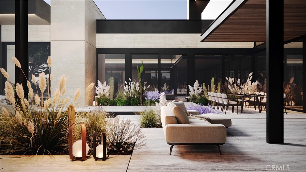 0 Pauba Road Temecula, CA 92592 - Photo 12 of 18 a view of outdoor living space with furniture and wooden floor