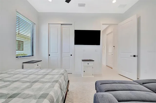 a view of lake with houses