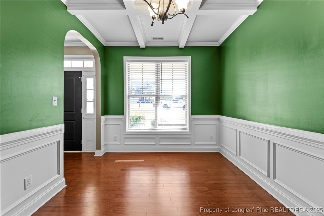 178 Tun Tavern Drive Cameron, NC 28326 - Photo 12 of 30 a view of an entryway with wooden floor and windows