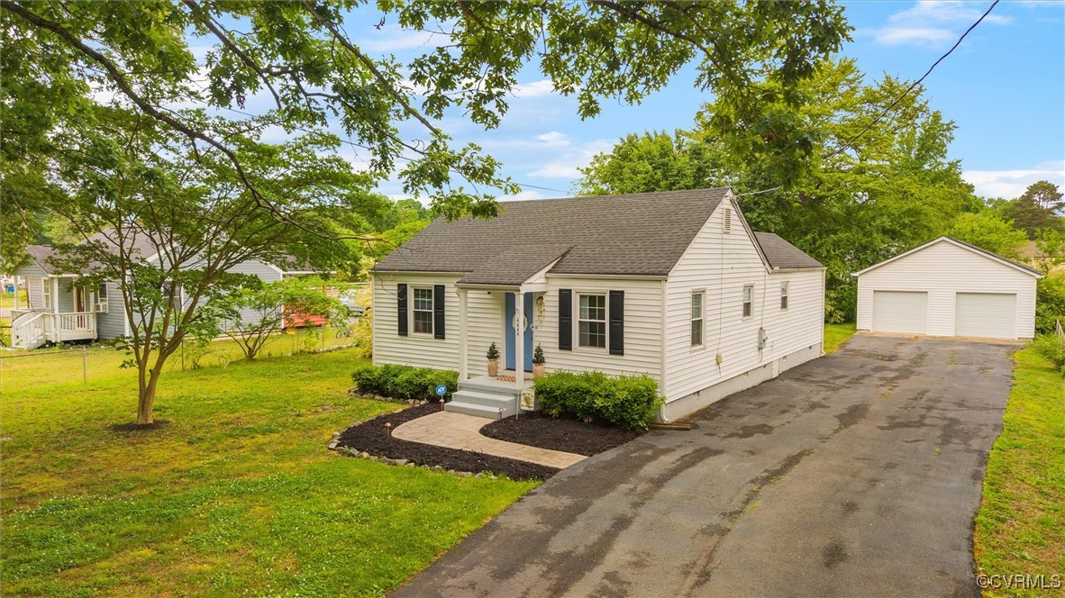 4444 Cogbill Road Richmond, VA 23234 - Photo 4 of 32 Cape cod house with a garage, an outbuilding, a fr