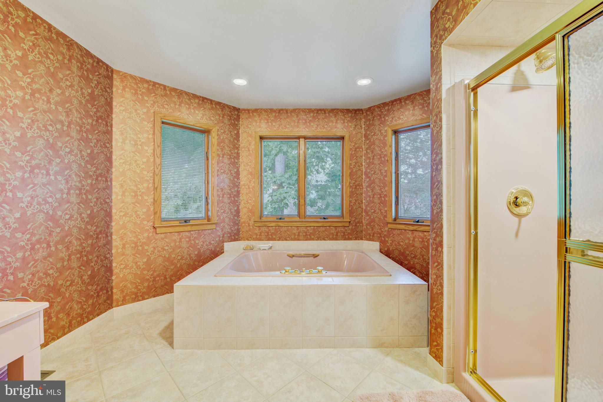20 Woodbrook Road Voorhees, NJ 08043 - Photo 25 of 46 a spacious bathroom with a tub shower and window