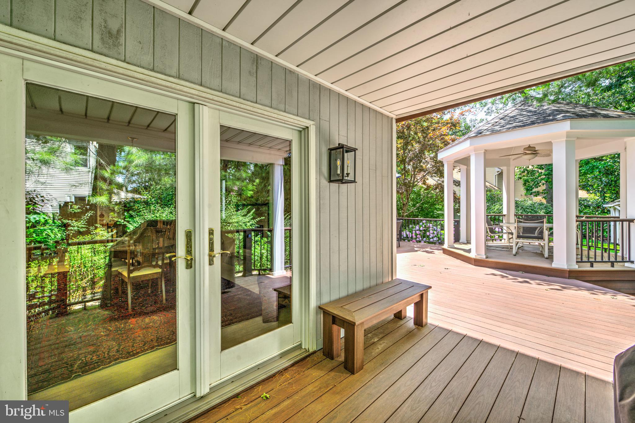 20 Woodbrook Road Voorhees, NJ 08043 - Photo 45 of 46 a balcony with wooden floor and outdoor space
