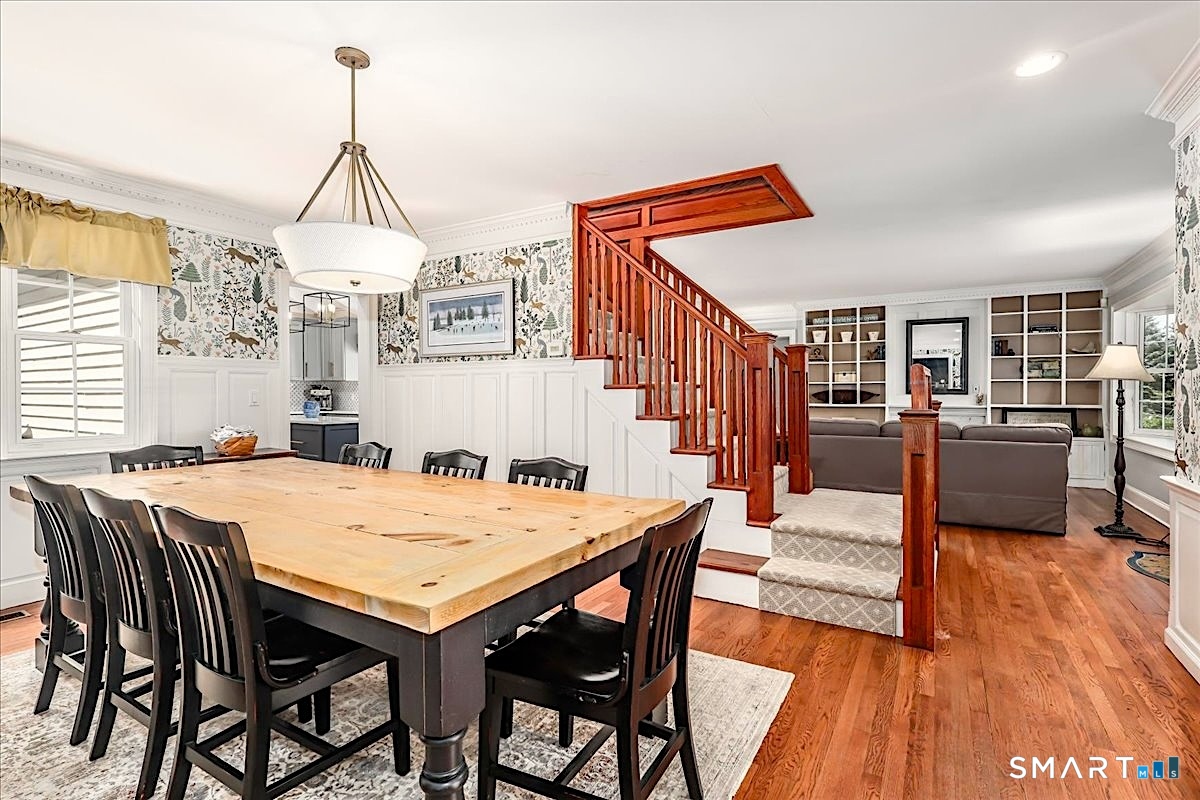 6 Elizabeth Street Newtown, CT 06470 - Photo 40 of 40 Semi-Open Floor Plan on Main Level