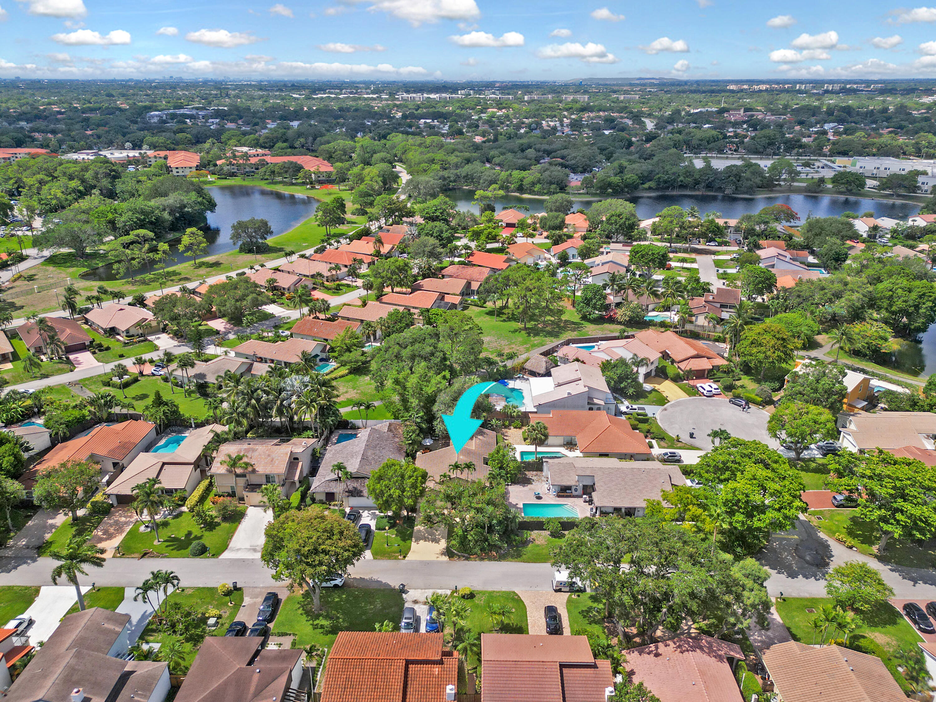 6366 Pond Apple Road Boca Raton, FL 33433 - Photo 38 of 40 an aerial view of a city