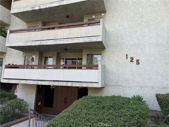 a view of house and front door