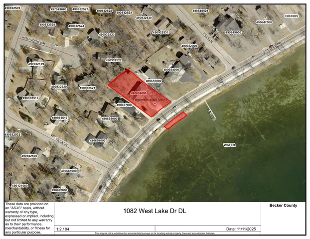 $1,490,000 | 1082 West Lake Drive, Detroit Lakes, MN 56501