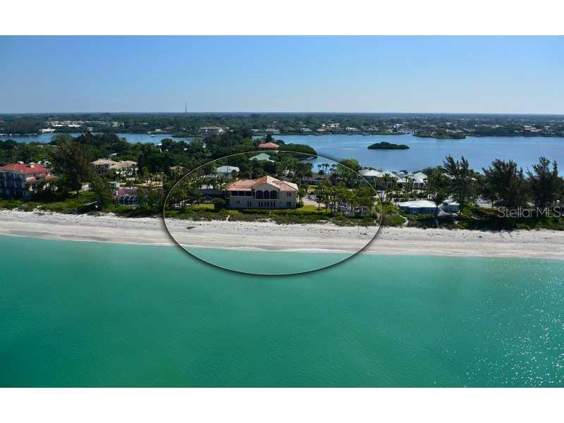 3601 Casey Key Road Nokomis, FL 34275 - Photo 1 of 1 Aerial View