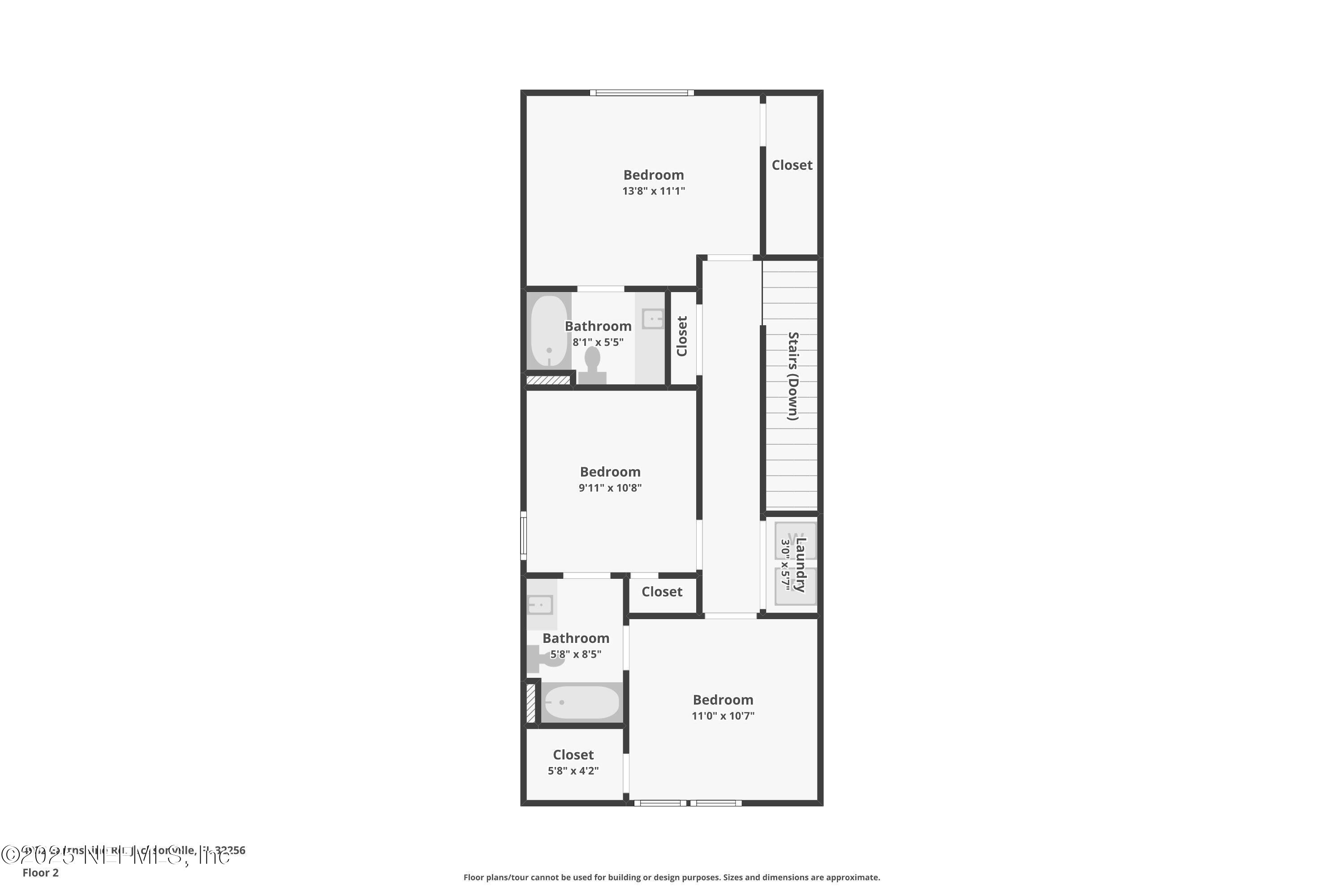 4932 Earthshine Road Jacksonville, FL 32256 - Photo 27 of 28 a picture of a floor plan