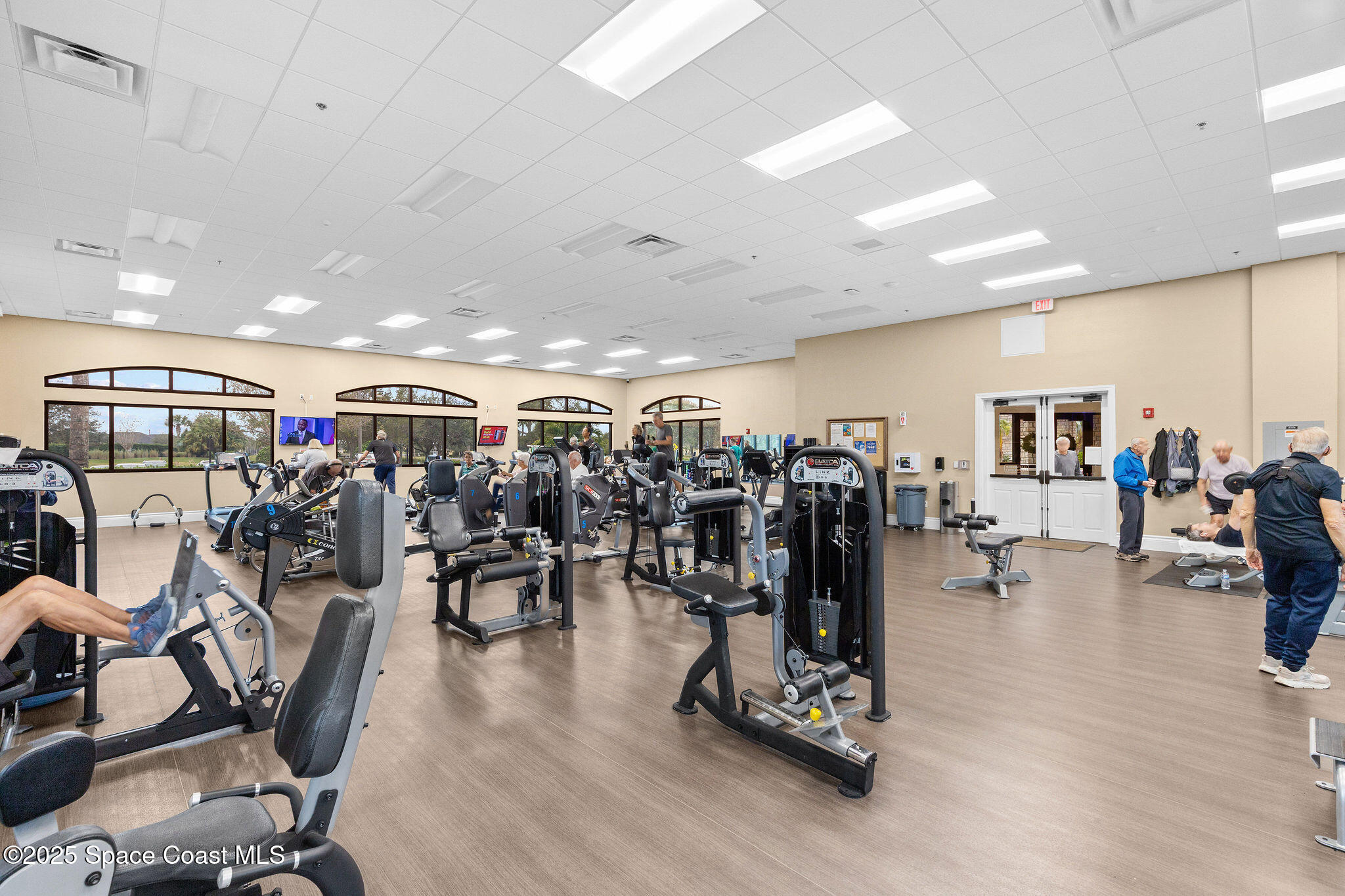 7248 Broderick Drive Melbourne, FL 32940 - Photo 50 of 51 a view of a room with gym equipment