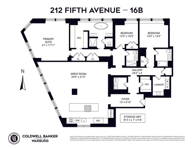 $8,900,000 | 212 5th Avenue, Unit 16B | NoMad