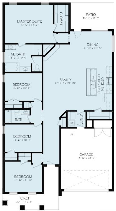 7001 56th Street Lubbock, TX 79407 - Photo 25 of 25 Layla Floorplan