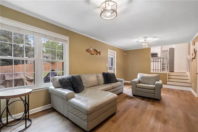 a bedroom with a bed and a walk in closet