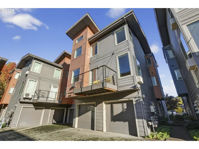a view of a building with many windows