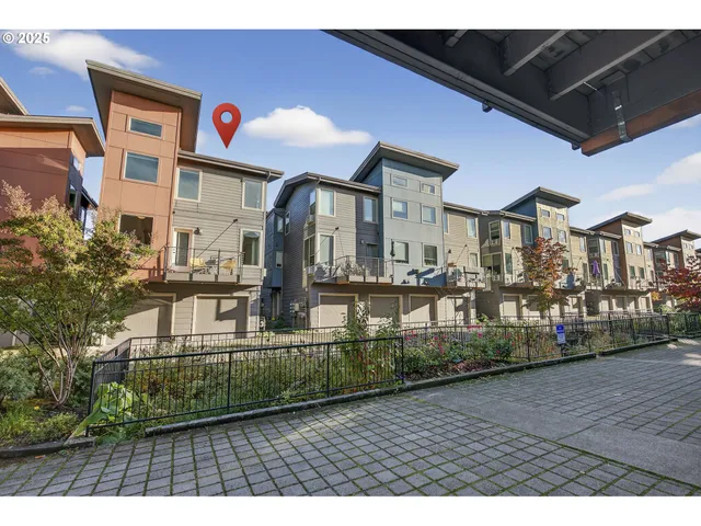 a view of a building with many windows