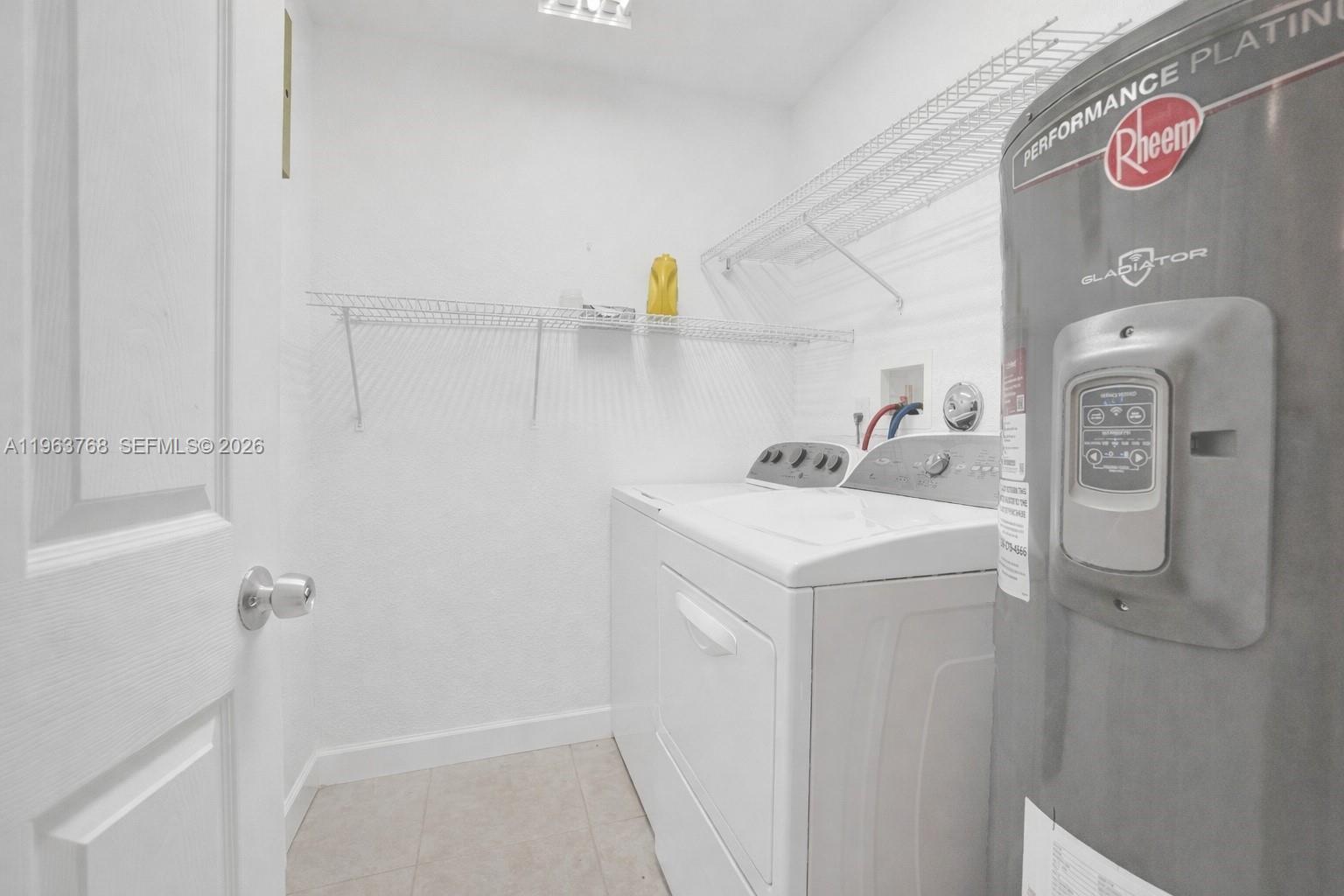 4253 Southwest 124th Terrace Miramar, FL 33027 - Photo 23 of 35 Laundry Room on the 2nd floor.