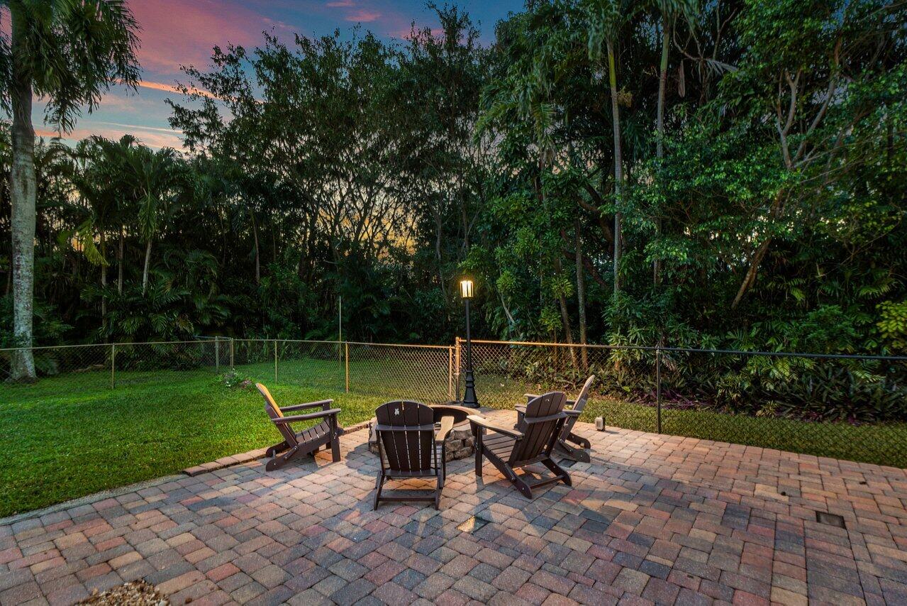 5515 Colbright Road Lake Worth, FL 33467 - Photo 44 of 58 fire pit