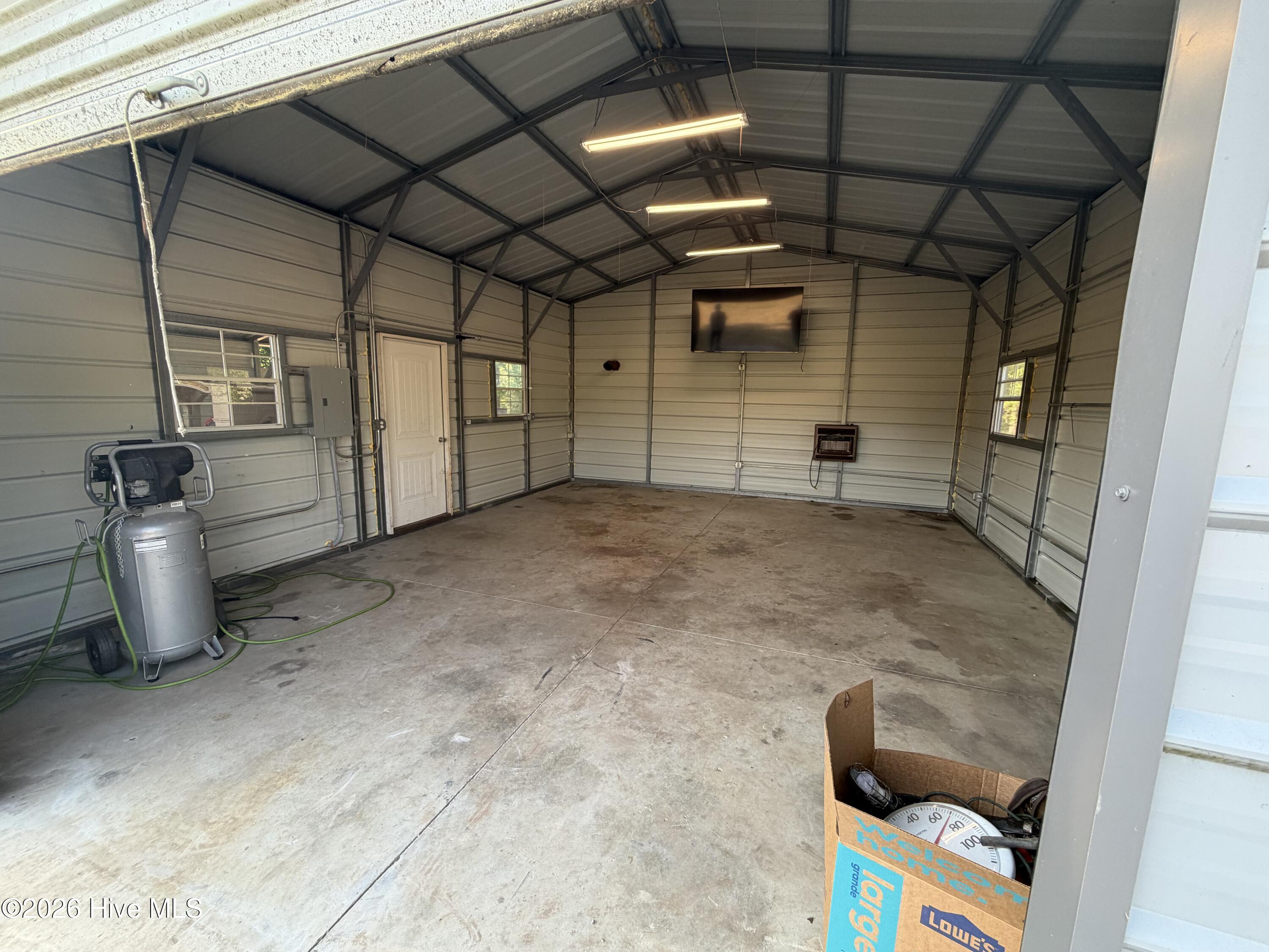 441 Mrs Tates Road Whiteville, NC 28472 - Photo 9 of 33 garage interior