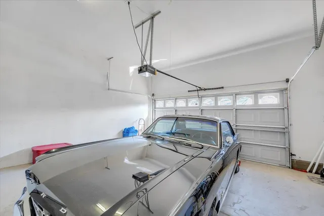 a view of city and mountain