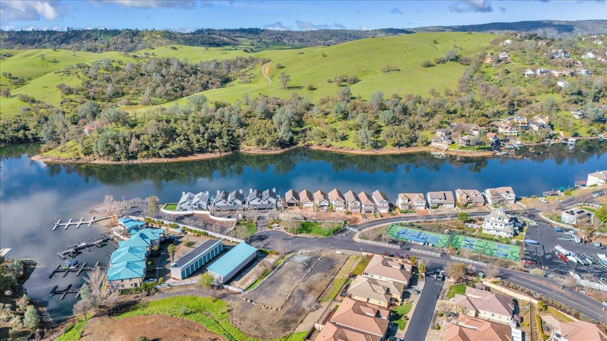 6250 Bluff View Road, Unit 60 Copperopolis, CA 95228 - Photo 59 of 75 an aerial view of ocean residential house with outdoor space