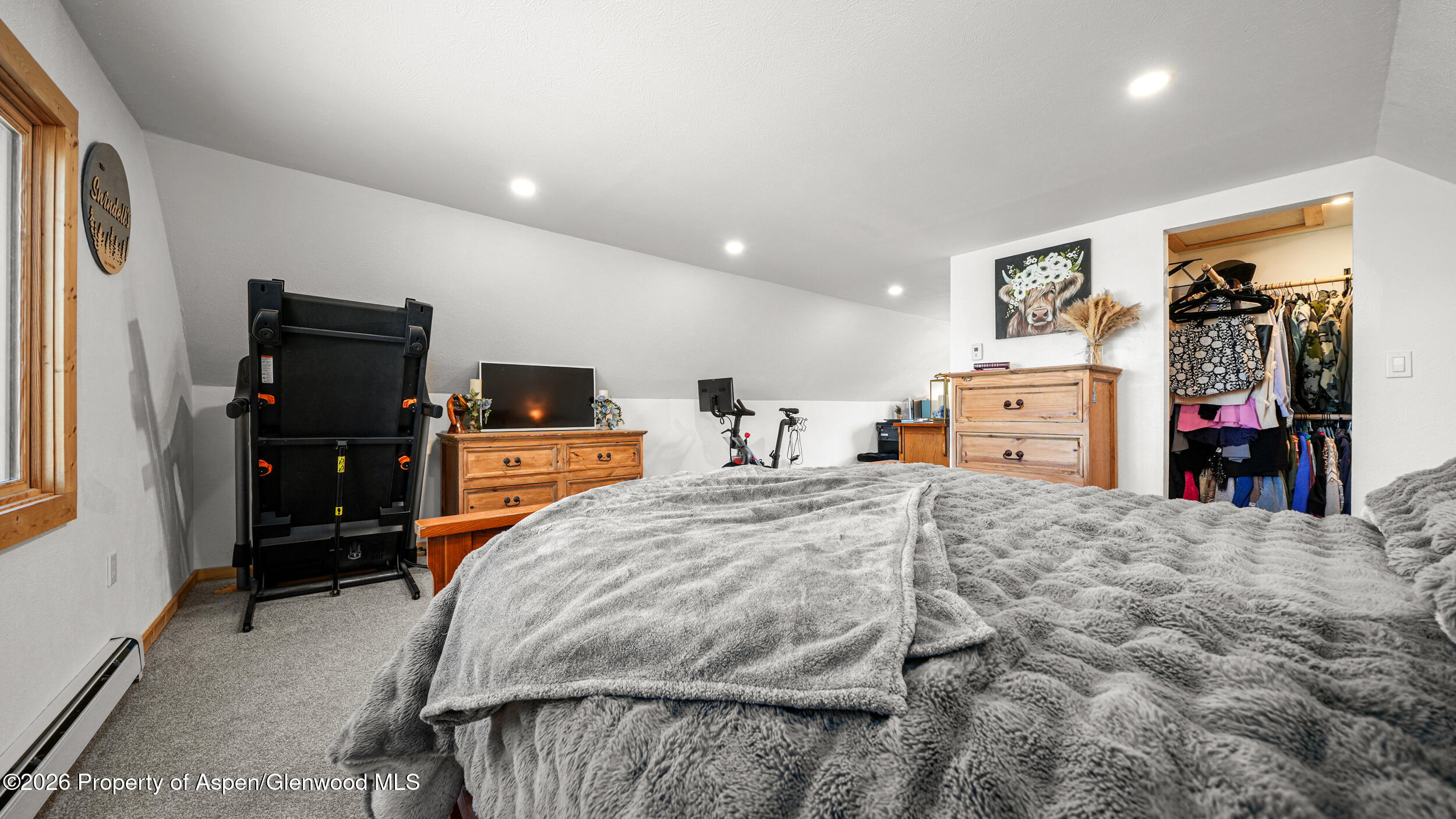 9109 County Road 320 Rifle, CO 81650 - Photo 16 of 38 a bed room with a bed and a television