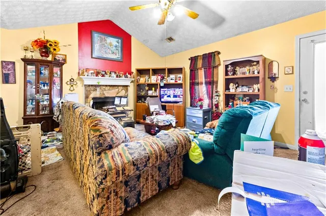 a play room with toys